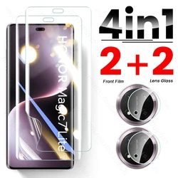 Premium 4 - in - 1 Hydrogel Film Screen Protector and Camera Glass Set for HONOR X9C (4In1 2Front 2Lens)