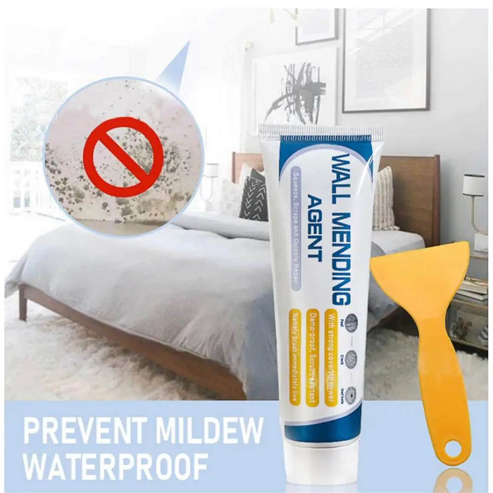 Description Picture 4 of item150g Universal Mending Paste Repair Cream Wall Repairing Ointment Grout Beautiful Sealant For Cracked Peeled Holes Wall Scraper