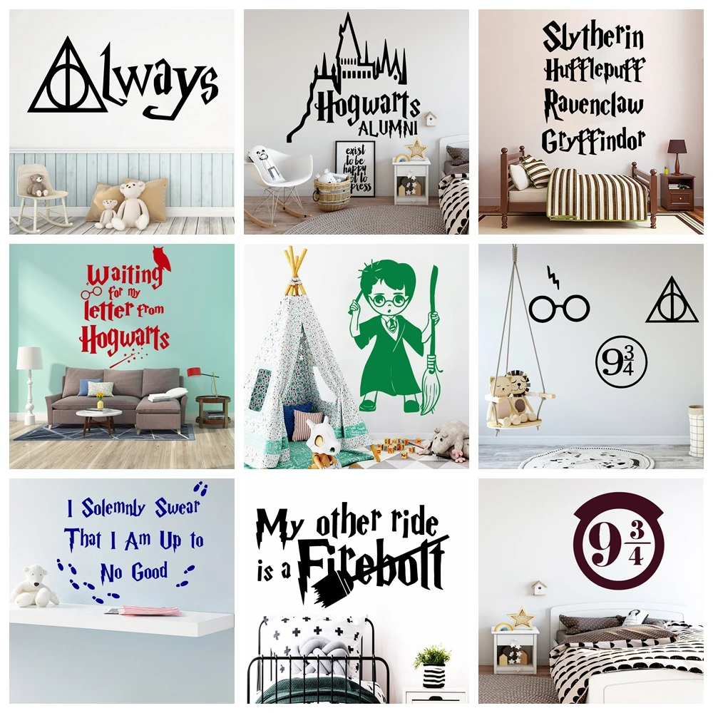 AutocollantsMurauxHarryPotterCratifsPapierPeintModernelaMode