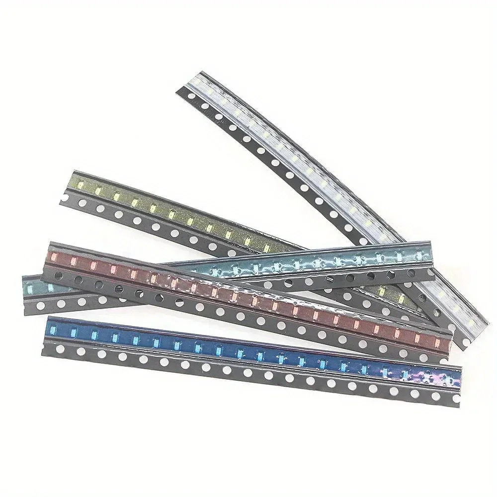 SMD LED Diodes 200pcs/lot 0603 0805 1206 1210 5050 5730 High Brightness SMD LED Diodo Kit Green RED White Blue Yellow