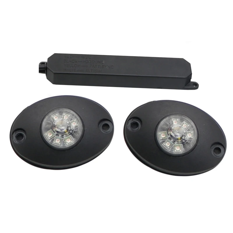 Safety light combo 2 lamps  1 to 2 12 watts eagle eye emergency warning led strobe hideaway light