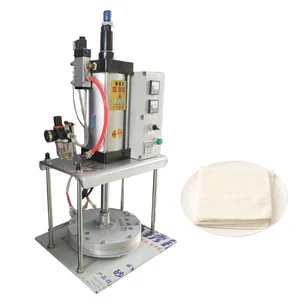 110V 220V  Tortillas Flattening Machine Commercial Pizza Embryo Pancake Spring Rolls Molding Machine With Heating Function