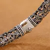 Sterling Silver Bracelets for Women New Women's Fashion Hollow Butterfly Pattern Jade Bangle Pure Argentum Jewelry 6