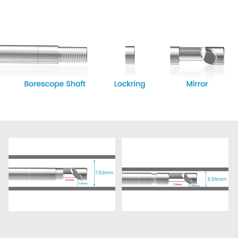 camera da inspecao arma do borescope 02