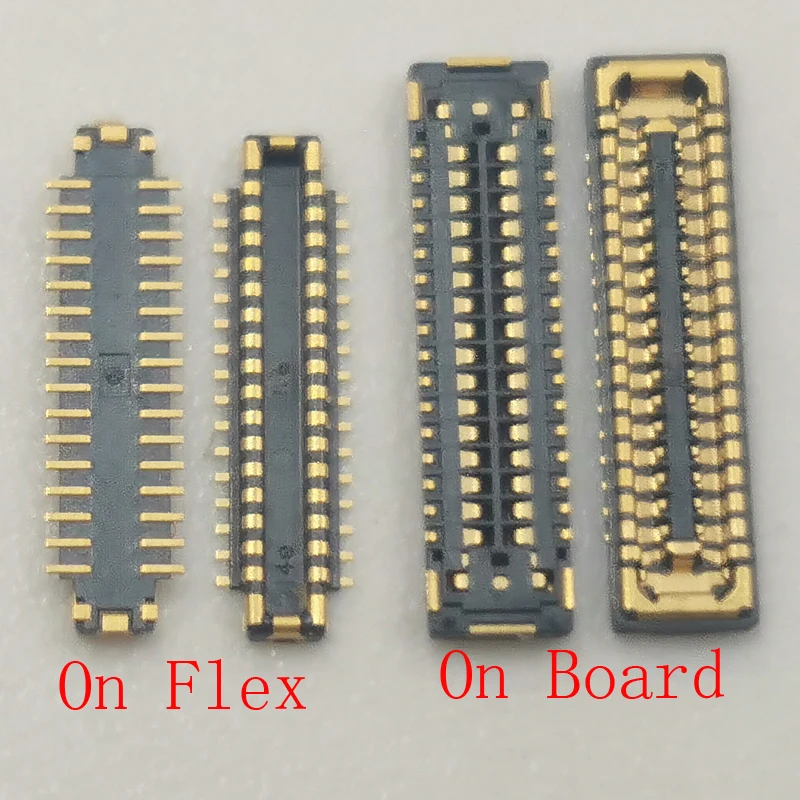 

2Pcs LCD Display Screen Plug Flex FPC Connector For Huawei Honor Y9s 2019 9C Play5T Play 5T Vitality Y7P 2020 X30 On Board 32Pin