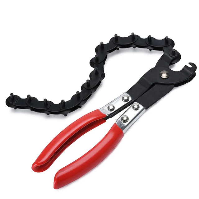 14 Wheel Exhaust Pipe Chain Cutter Plier Chain Type Universal Auto Repair  Tool for PVC Copper Tube