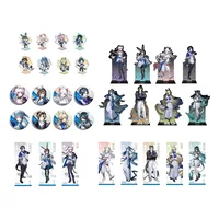 Sunsyea Arknights Official Merch Original Authentic LSLD Theme Series Badges Set Acrylic Stand Laser Tickets Set Nian Dusk