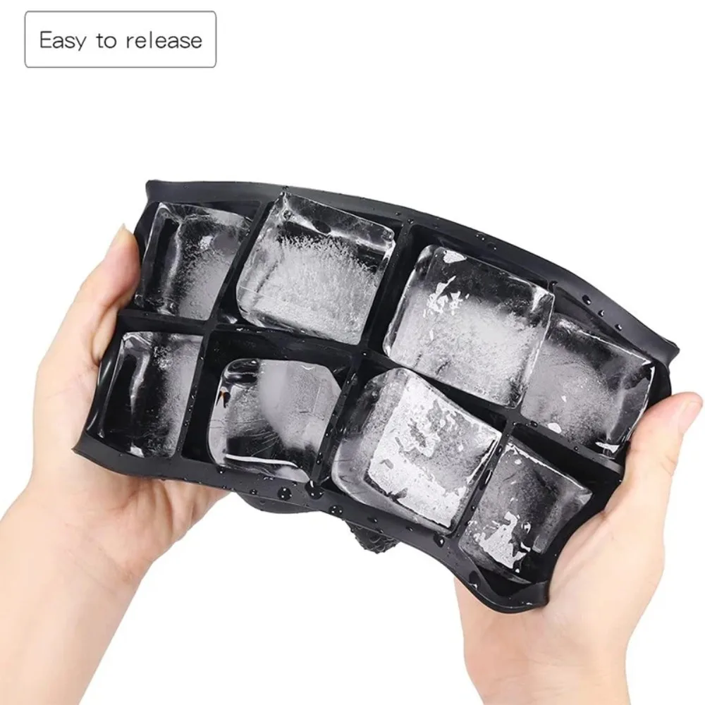 Ice Cube Mold Silicone BPA Free For Whiskey Cocktails LMETJMA JT09