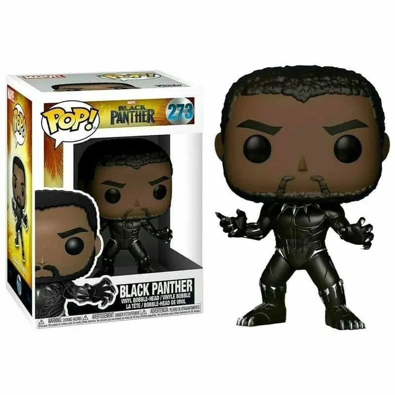 thumbnail image 1 of FUNKO POP Anime Black Panther #273 #274 #276 #277 #278 Figura de acción de PVC Modelo coleccionable Juguetes para niños Regalo, 1 of 5