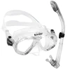 Cressi ACTION Scuba Diving Mask With Go Pro Camera Mount Tempered Glass 2 Window Low Volume Snorkeling Swimming Mask  for Adults 5