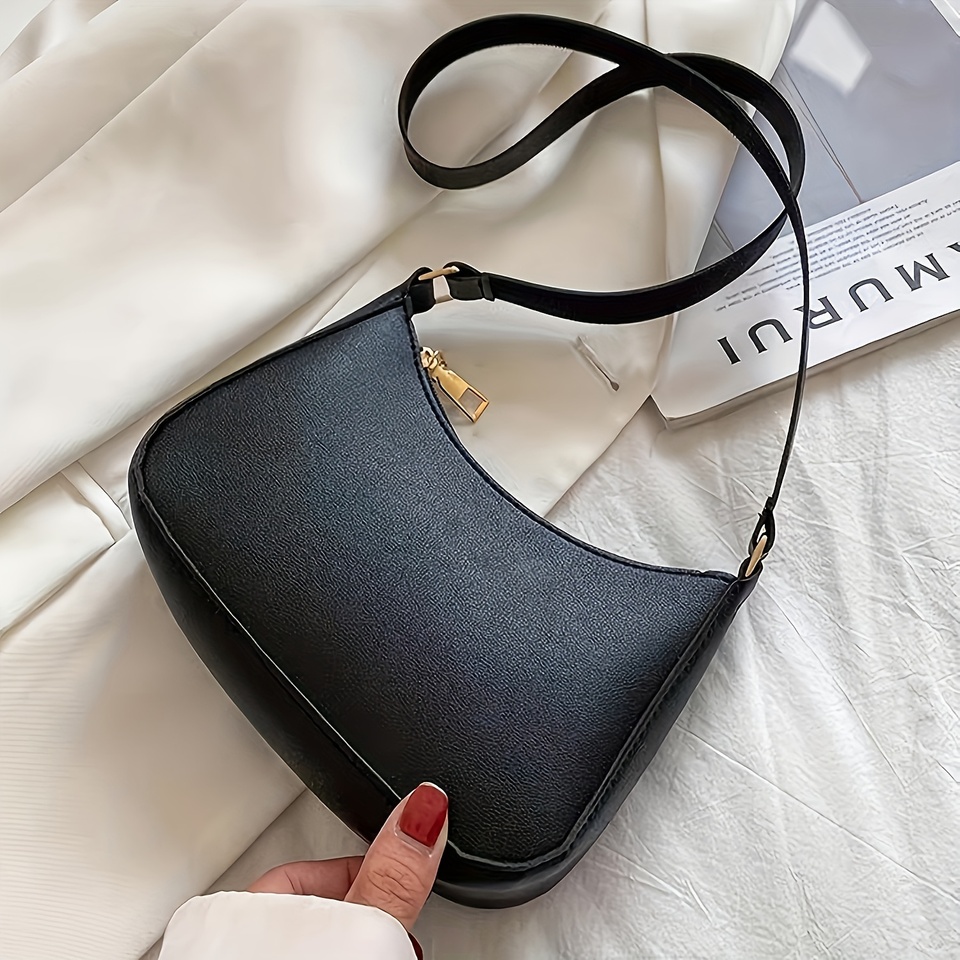 Small Underarm Bag, Multi-Functional Niche High-End Shoulder Bag - Smooth Zipper, Easy to Open and Close, Easy Design, Adjustable