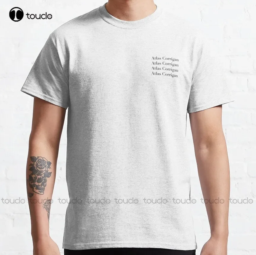 Atlas Corrigan Colleen Hoover Classic T-Shirt Cat Shirts Cotton Outdoor Simple Vintag Casual Tee Shirts Xs-5Xl Cotone Traspirante