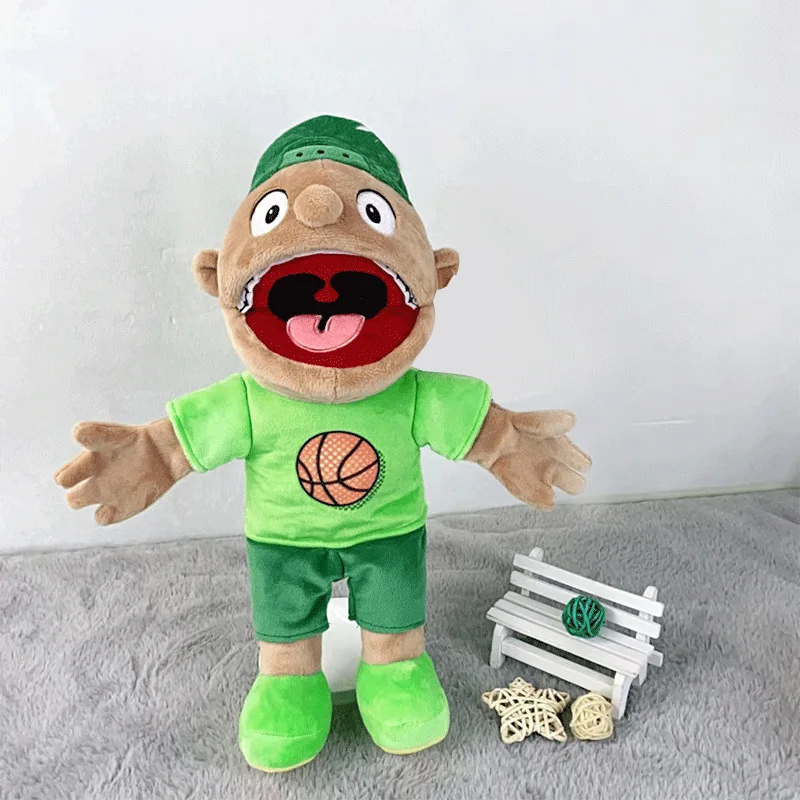 Jeffy Hand Puppet Boy Joseph Cody Soft Peluche Toy Doll Removable