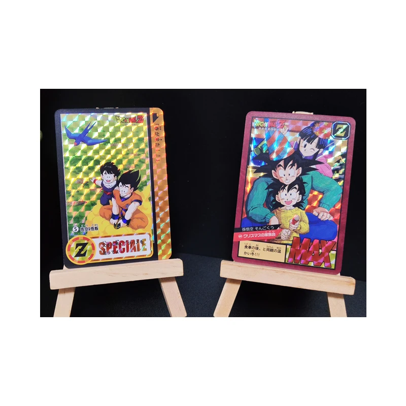 7 Pz/Set Super Saiyan Dragon Ball Z Genitore-Figlio Heroes Battle Card Goku Game Collection Cards