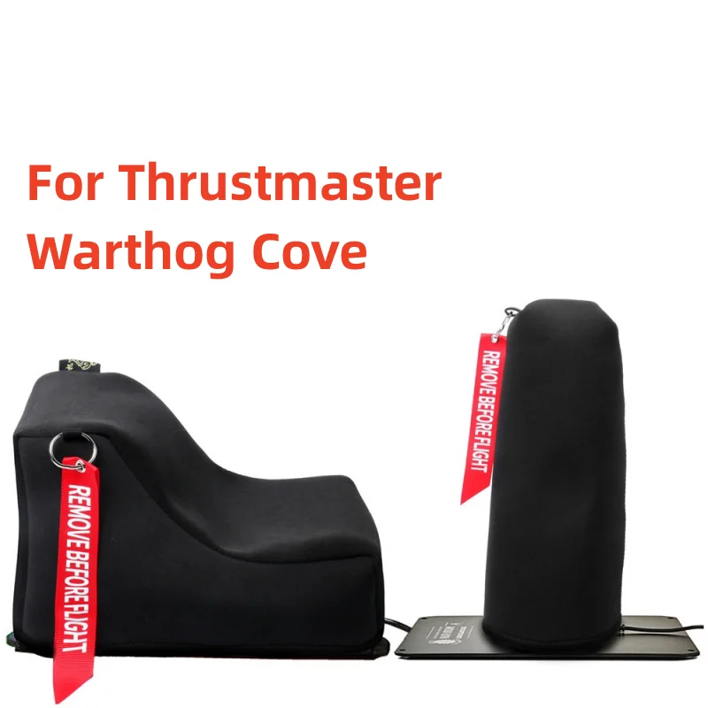 Per Thrustmaster Warthog Parapolvere A10C Custodia Protettiva Per Joystick Simulato Panno Impermeabile In Pu Colore Destro + Sinistro Nero