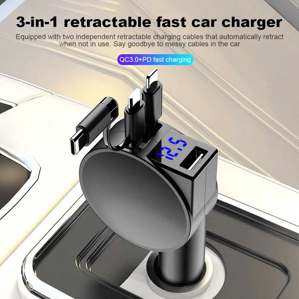     ڷ ڵ, USB C   ,  Ʈ, ޴  ̺ 2 , 3 in 1, 60W