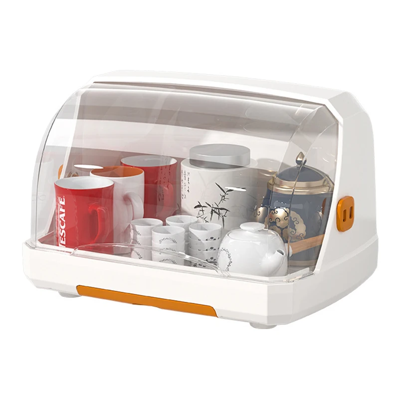 Clear Dustproof Water Cup Storage Rack Desktop Cabinet Bottle Storage Box Household Cup Holder Easy To Take