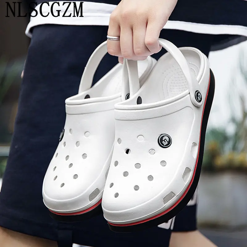 

Slippers for Men Mules Slides for Men Summer Slippers Half Shoes for Men Summer Shoes Designer Slippers тапочки женские домашние