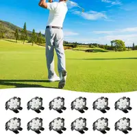 Spikes For Golf Shoes Golf Cleat Shoe Spikes Anti Slip Footwears Portable Quick Twist Golf Spikes Convenient Golf Cleats For 2