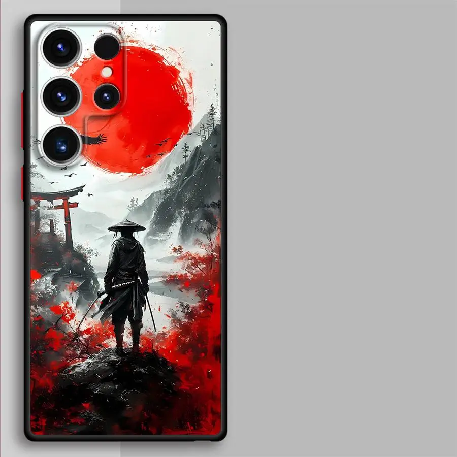 Anime Samurai Phone Case - Bold and Stylish Design