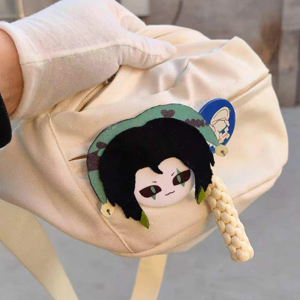 Game The Freak Circus Pierrot Cosplay Brosche Cartoon Plüsch-Abzeichen Rucksack-Kostüm-Pins Schmuck-Accessoires – Detail 9