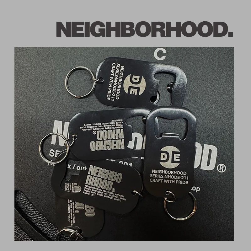 NBHD Stainless Steel Bottle Opener Keychain Camping
