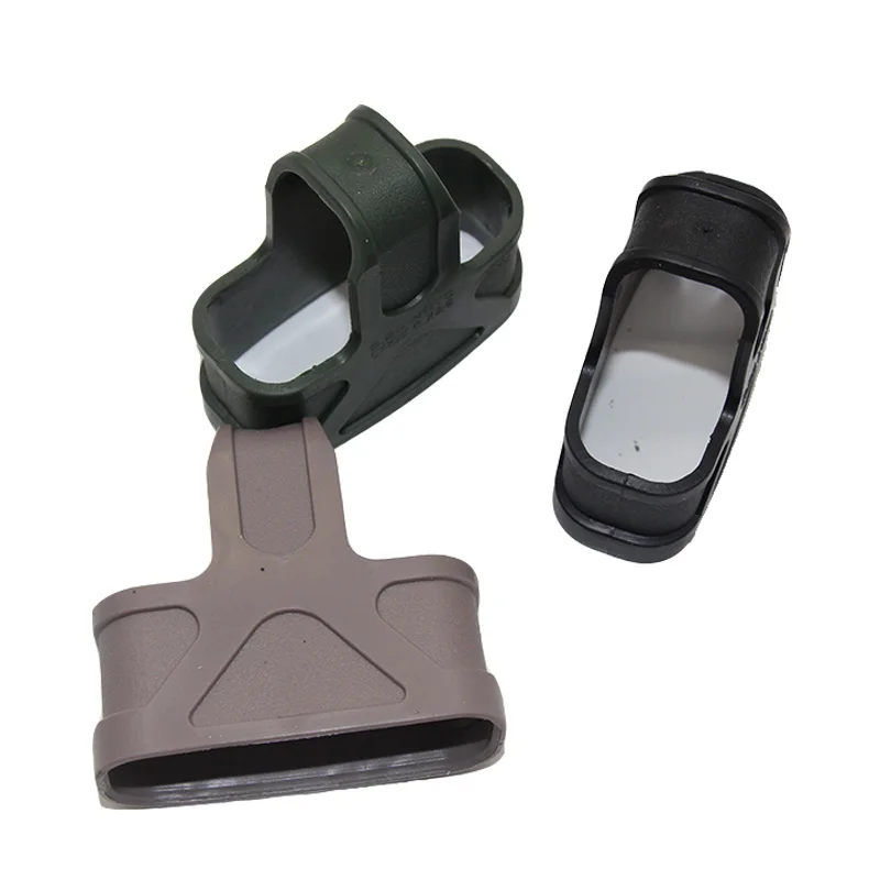 6/10PCS Tactical 5.56 Magazine Pouch Rubber Holster Glove Sleeve 