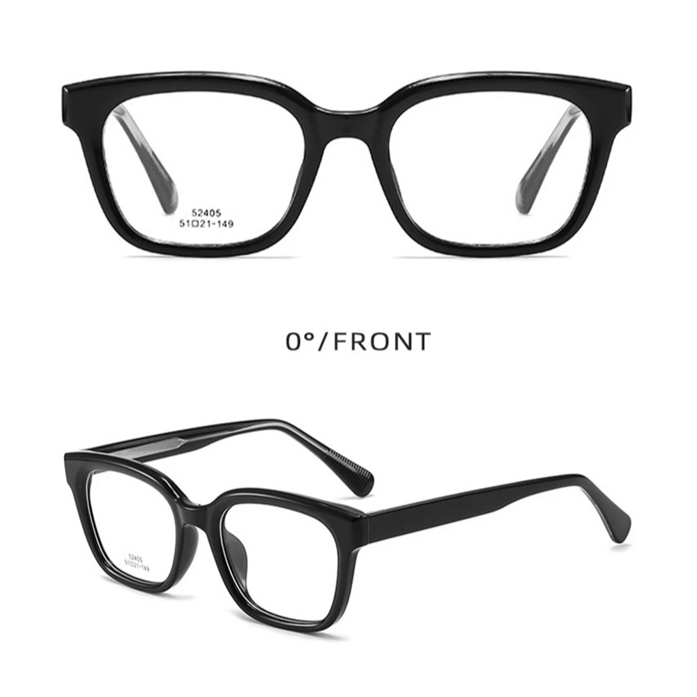 New Black Square Computer Glasses Frame Women Men Anti Blue Light Rectangle Eyewear Blocking Optical Spectacle Eyeglasses 2026