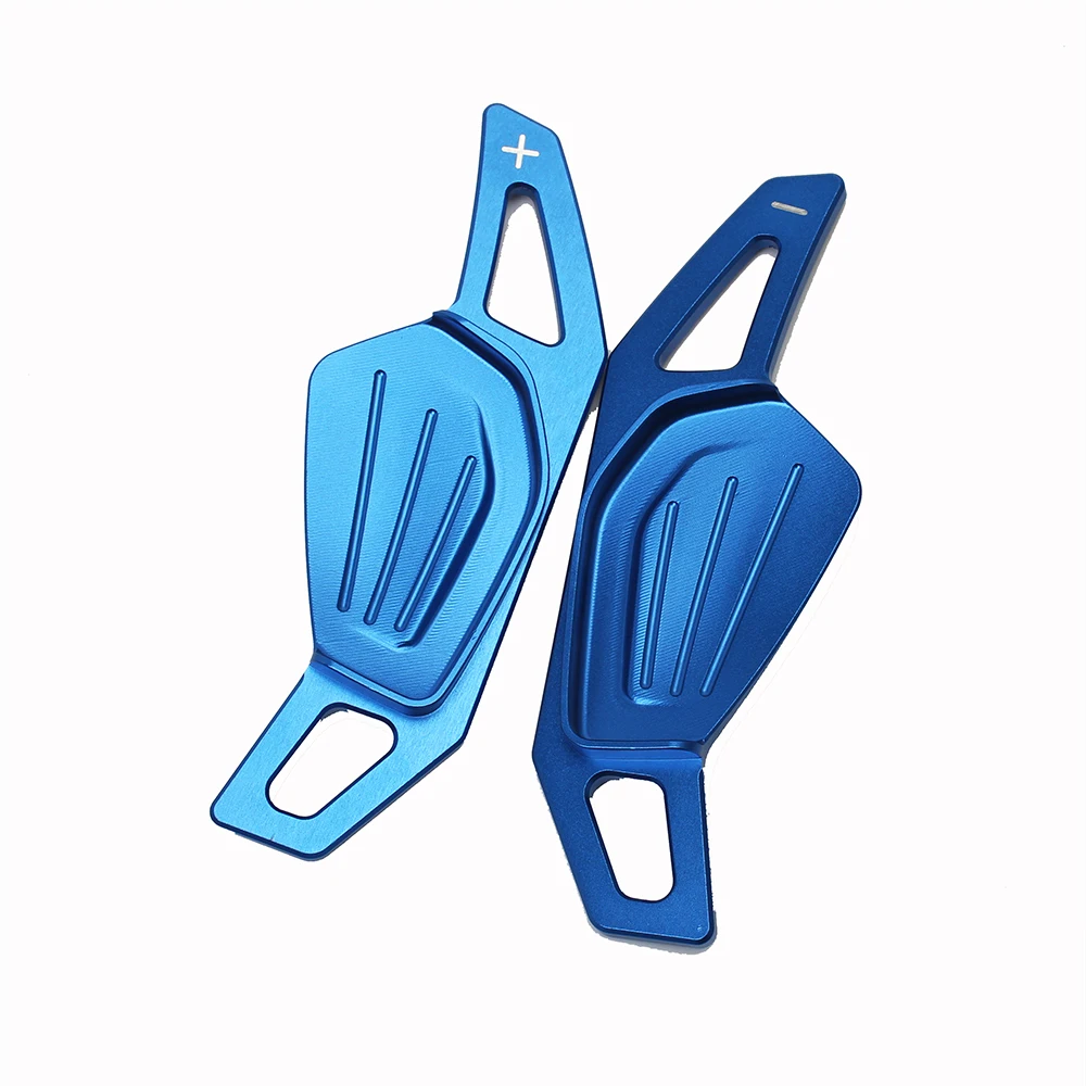 For Skoda 2020 Octavia A8 MK4 ENYAQ IV RS VRS 2021 2022 Aluminum Car Steering Wheel Shifter Paddle Extension DSG Sticker Styling