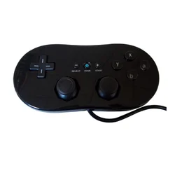 Classic Wired Game Controller for Nintendo Gaming Systems (Black)