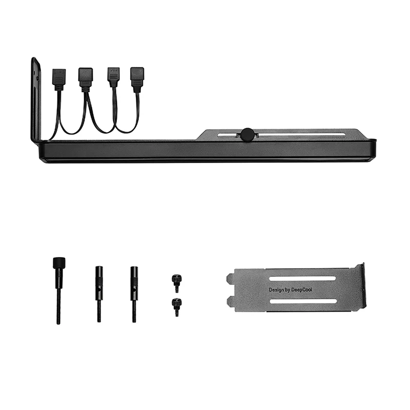 DEEPCOOL ST500 ׷ ī 귡Ŷ, ARGB VGA ġ, 3   GPU ׼, 5V, 3  ּ  