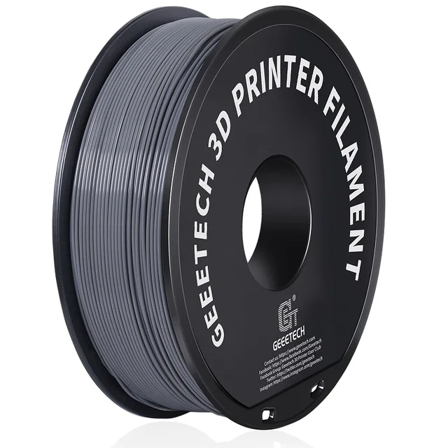 Geeetech ABS 3D Filament 1.75mm 1KG plastic, 3D Printer Material, TangleFree, NonToxic, Vacuum
