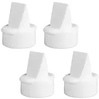 Duckbill Valves Compatible with Lansinoh Pumps Parts and Breast Pumps Replacement，Use with Signature Pro Smartpump Manual Pump 1