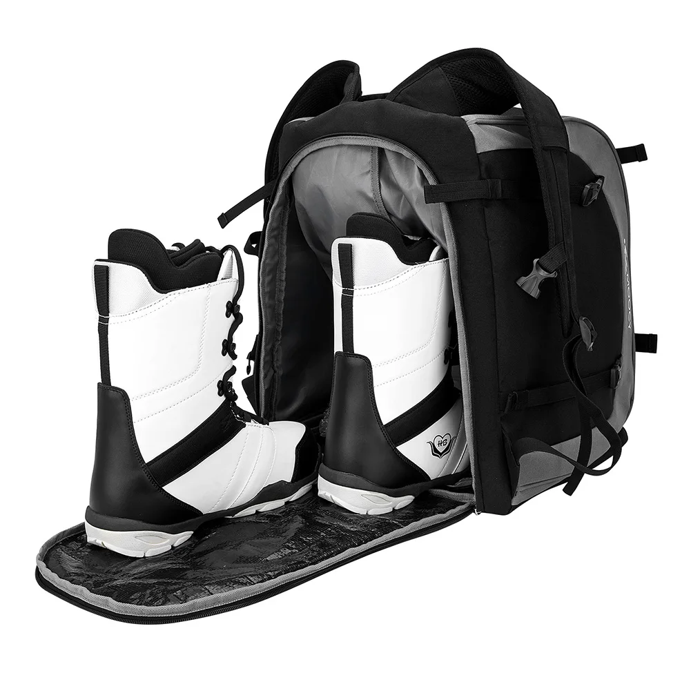 Mochila de esquí de 65 l, bolsa para botas de gran capacidad para chaqueta  kusrkot bolso de mano para botas de esquí