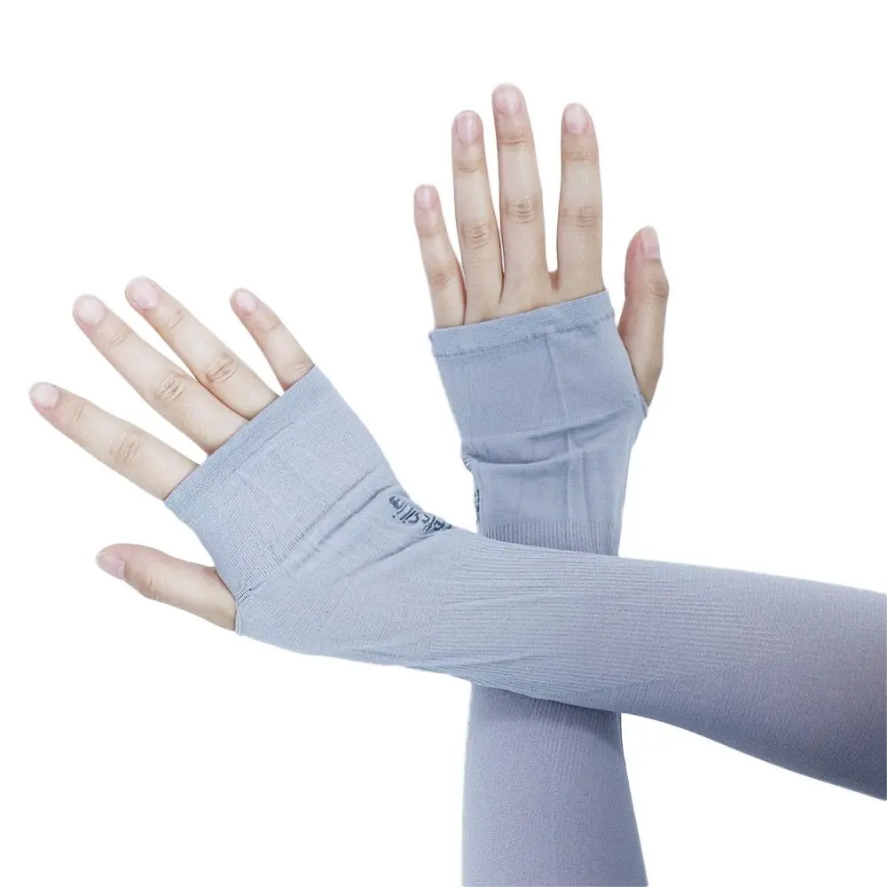 Sleeves Long-sleeved Glove Half Finger Sleeves Sun Protection Gloves Women Sunscreen Sleeves Sun UV Protection Hand Cover