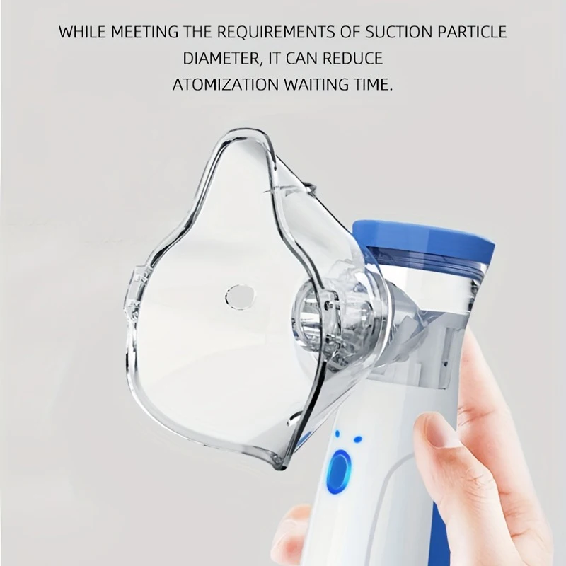 Medical Silent Mesh Nebulizer Mini Humidifier Asthma Inhaler Portable Adult Children Atomizer Baby Breathing Home Health Care mesh nebulizer medical nebulizer asthma inhaler spacer
