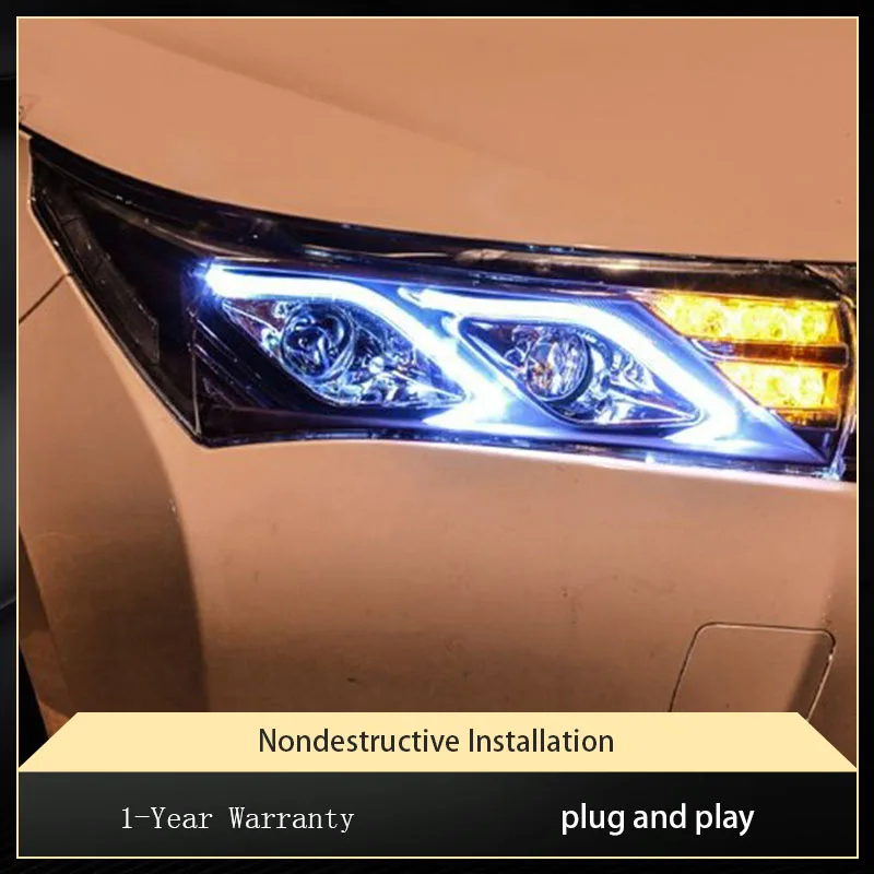 

Car Lights For Toyota Corolla 2014 2015 2016 Upgrade Highlight LED DRL Assembly Automotive Signal Lamp Tool Accessories