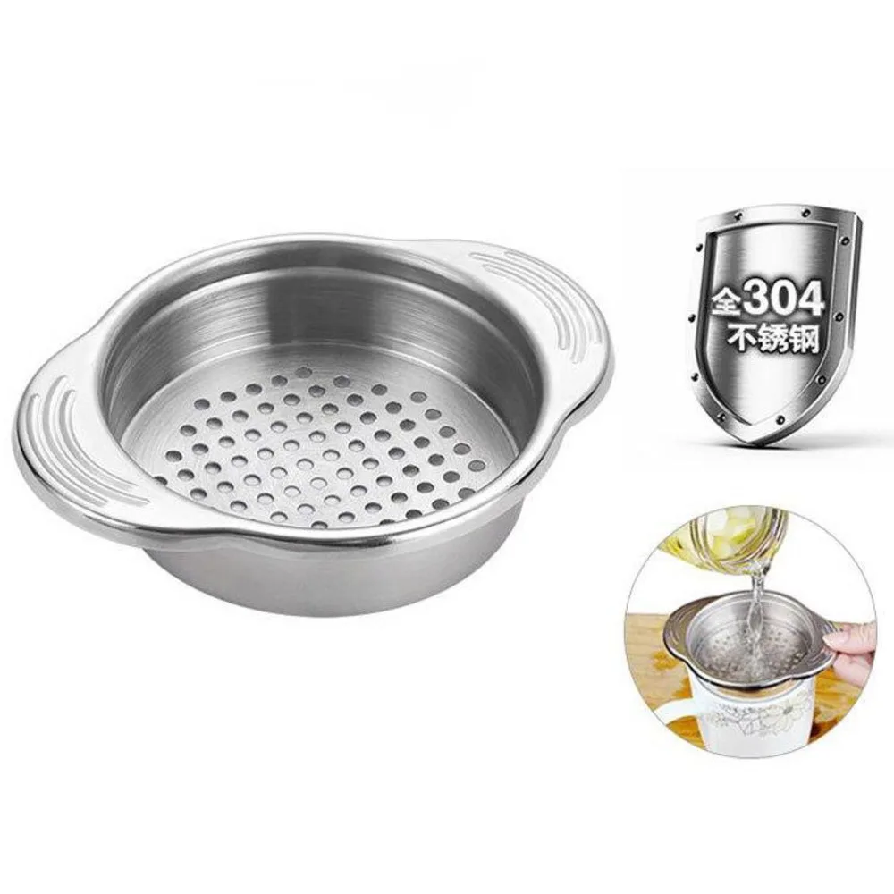 30pcs Household Small Tools 304 Stainless Steel Water Extractor Can Water Filter Ear Can Residue Filter Kitchen Tools