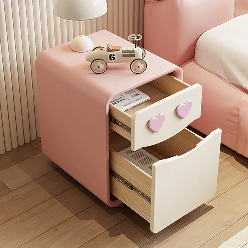 Bedside Table Kids Cabinet Nightstand Children Night Tables Nightstands Bedside Bed Auxiliary Comodino Cabinets Side Furniture