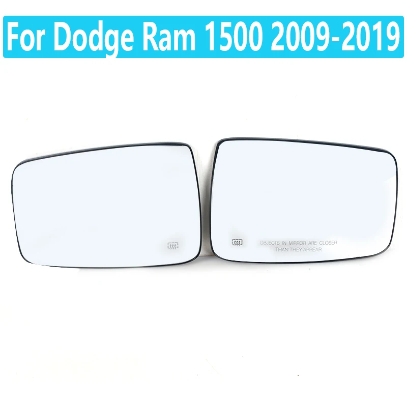 

68050298AA 68050299AA For Dodge Ram 1500 2009 2010 2011 2012 2013-2019 Ram 2500 2012-2019 Auto Heated Wing Rear Mirror Glass