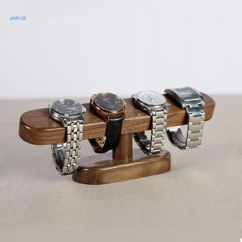 Solid Wood Watch Bracket Creative-Watch Holder Display Store Showcase Home Antique Countertop Table Top Jewelry Tower