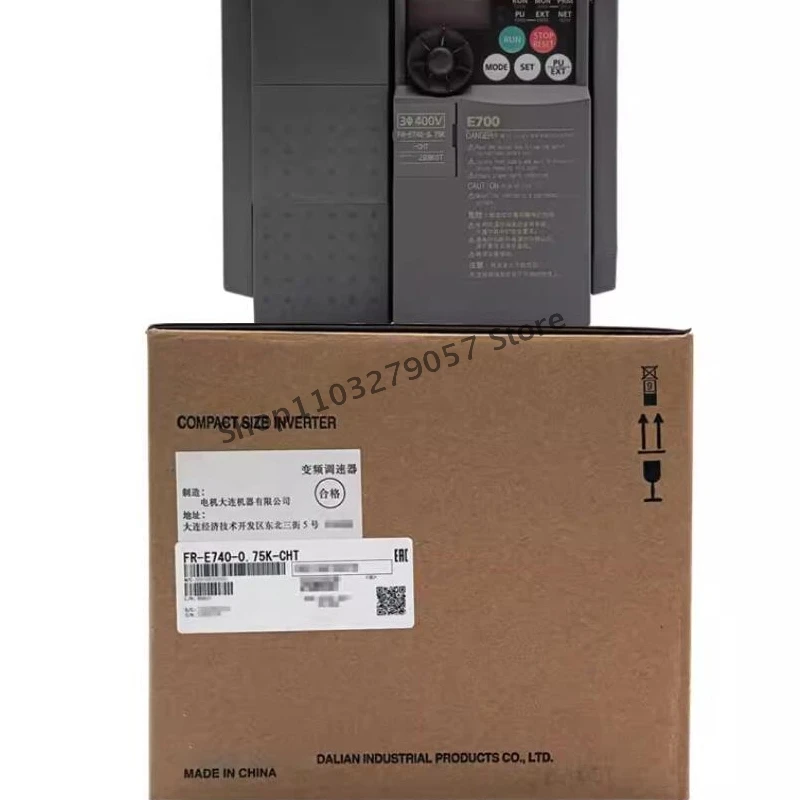 박스 내 새로운 FR-E740-0.75K-CHT 브랜드 주파수 변환기, 빠른 배송, 1 개