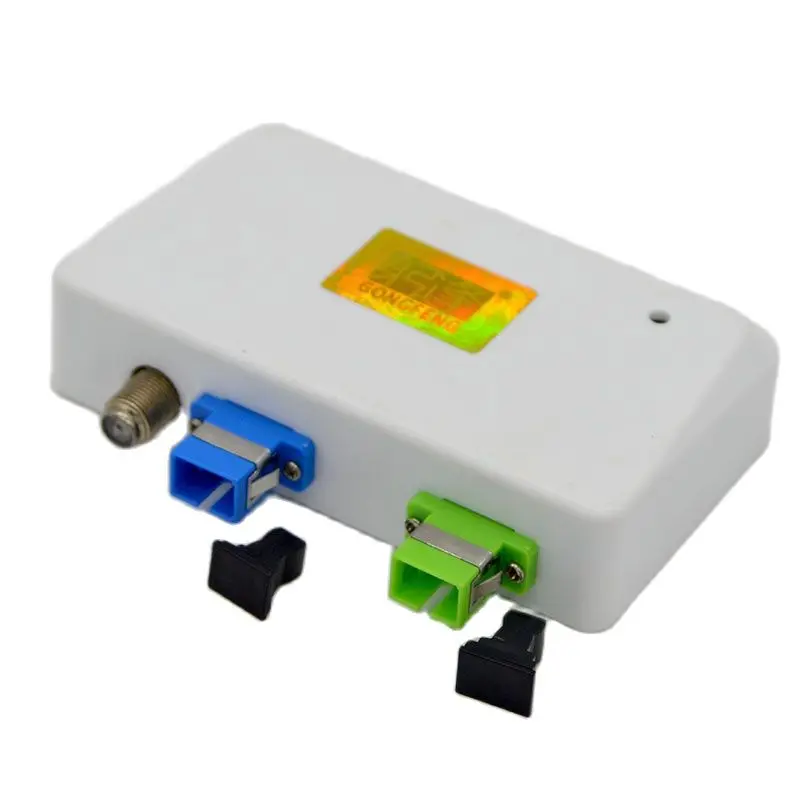 1pcs New FTTH Passive CATV Optical Receiver Network Integrated Transmission WDM Wavelength Division Multiplexer Inch F Output