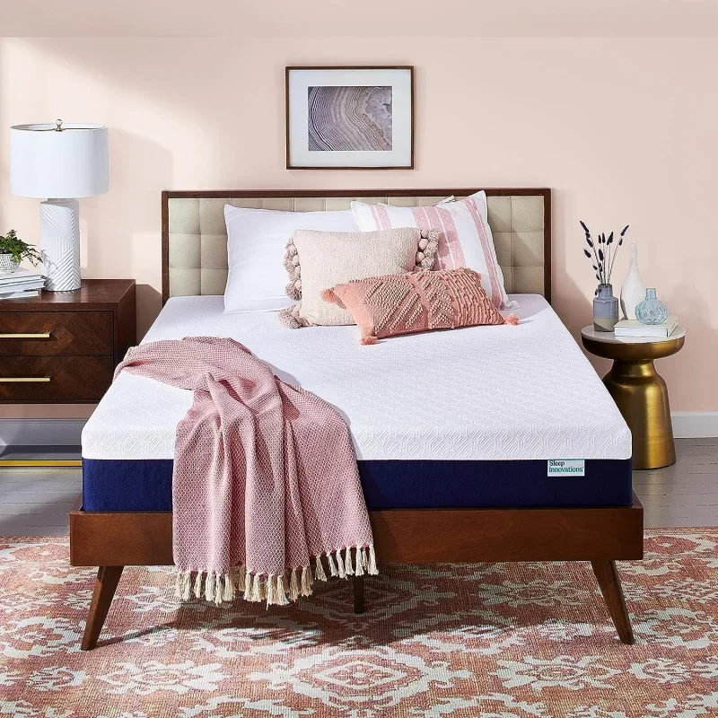 

Sleep Innovations Shiloh 12 InchFoam Mattress, King Size, Bed in a Box, Cradling Medium Support