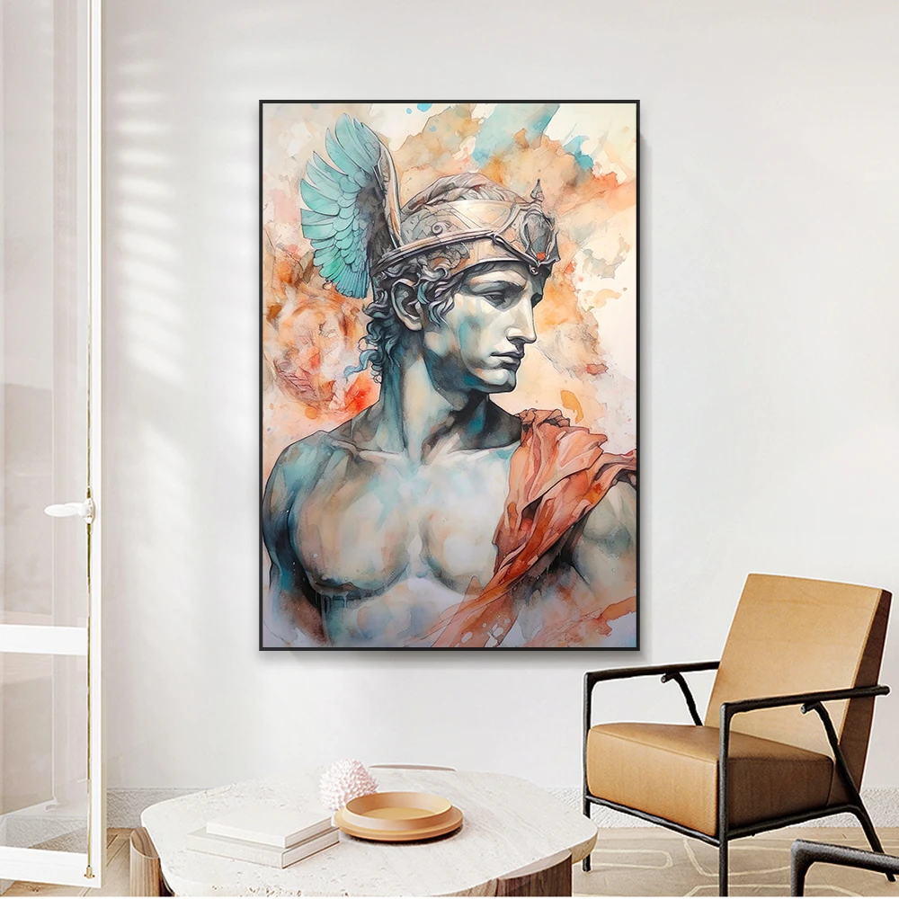 Filho de Hermes e Afrodite: A Arte que Une a Sabedoria do Mensageiro e a  Beleza da Deusa, image size:1000x1000