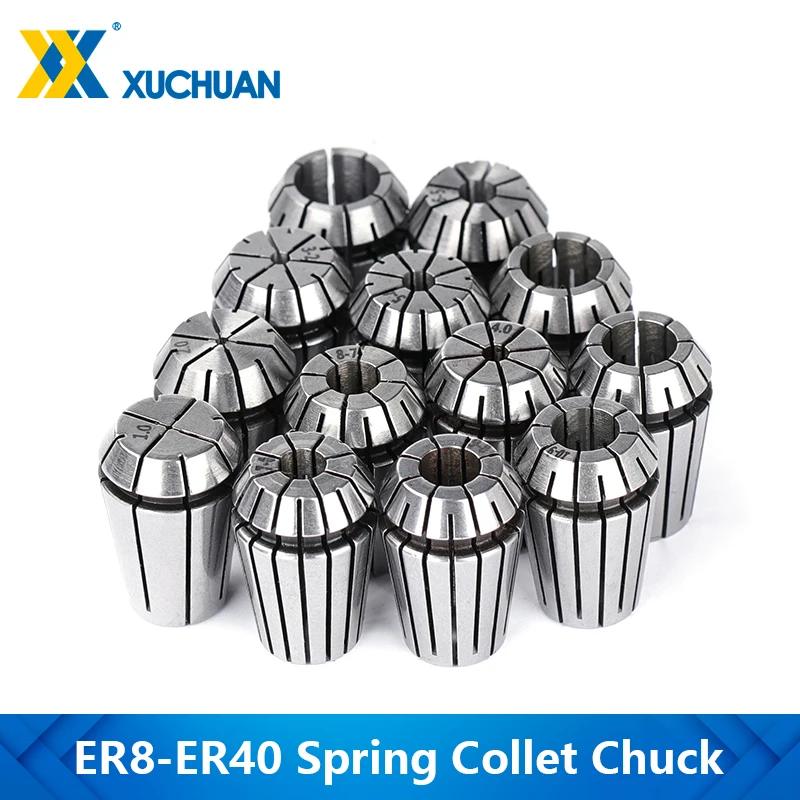

Spring Collet ER ER8-ER40 CNC Router Chuck Collet Chuck Nut ER Spanner for CNC Milling Tool Holder Engraving Machine Lathe