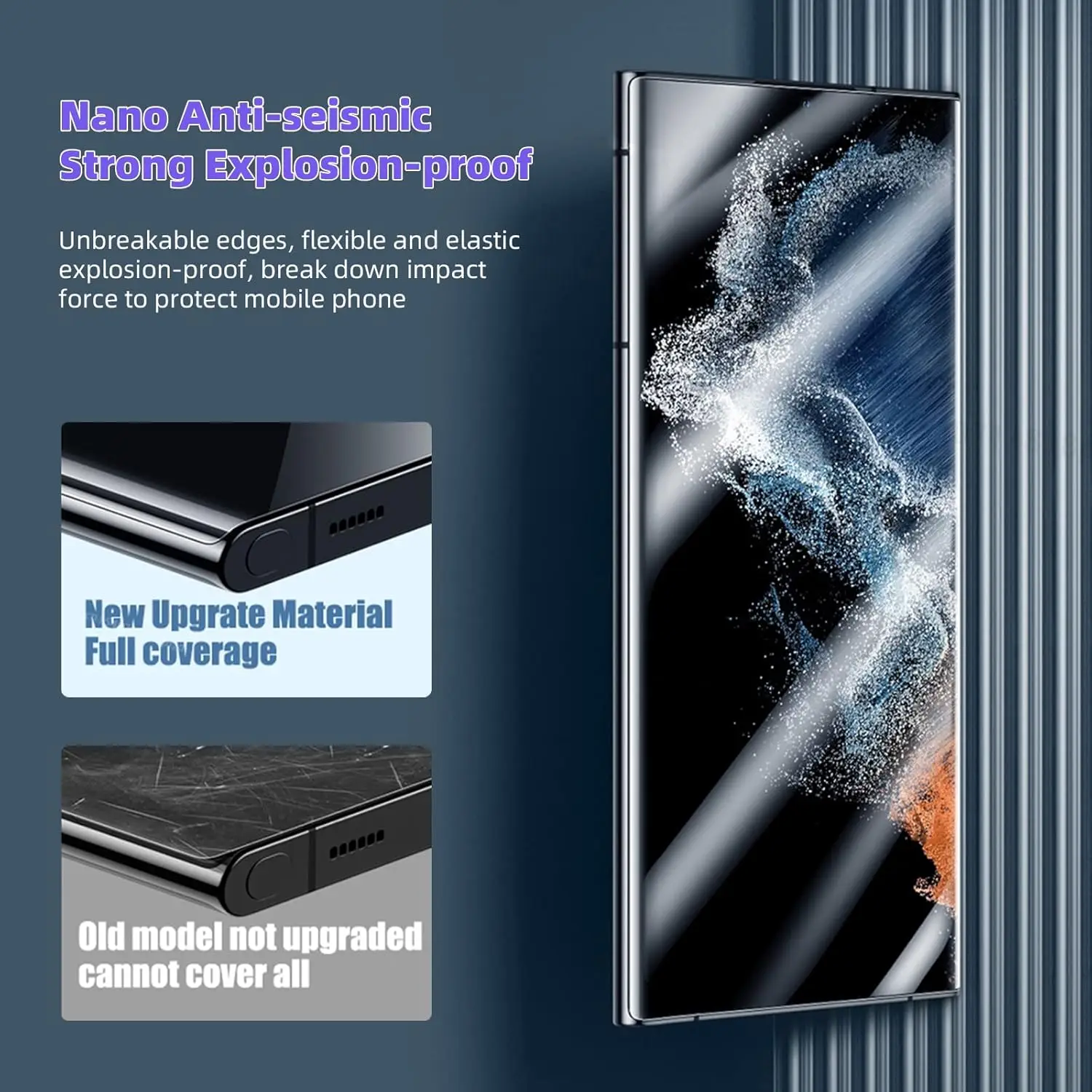 Premium HD Hydrogel Screen Protector - 3 Pack