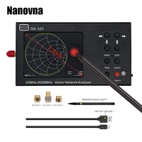 Nanovna GS320 23-6200MHZ Handheld Vector Network Analyzer 10KHz Frequency Resolution,PC Software Control 3.2"Touchscreen 1
