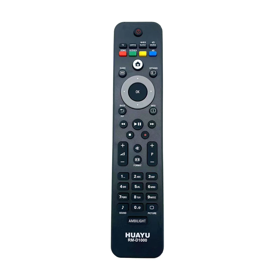 RemotesReplaced Compatible Télécommande pour Philips 37PFL5604H/12