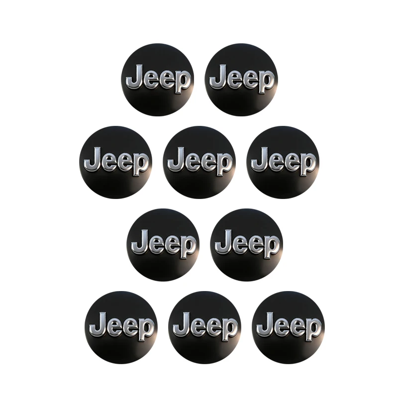 Auto-Fernbedienungsschlüssel Logo Zubehör Emblem Aufkleber Accessoires für Jeep Wrangler Grand Cherokee Compass Wagoneer Gladiator Avenger JK – Detail 8